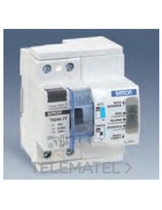 DIF.SIMON 78 AUTOREARME 2P 40A 30mA