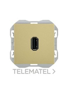 CONECTOR USB 2.0 SIMON 270 TIPO A BRONCE