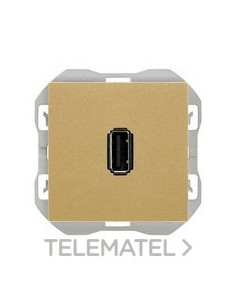 CONECTOR SIMON 270 USB DATOS TIPO A ORO