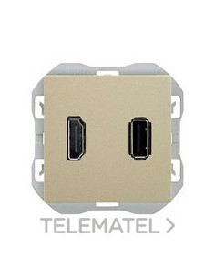 CONECTOR SIMON 270 HDMI+USB TIPO A CAVA