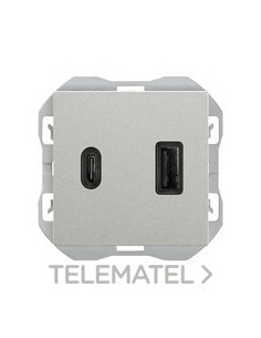 CAR.SIMON 270 USB DBL.3,1A TIPO A+C QUIC