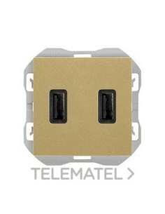 CAR.SIMON 270 USB DBL.3,1A TIPO A+A SMAT