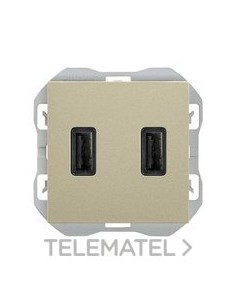 CAR.SIMON 270 USB DBL.3,1A TIPO A+A SMAT