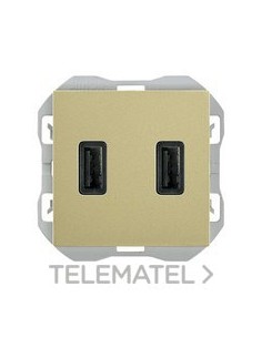 CAR.SIMON 270 USB DBL.3,1A TIPO A+A SMAT