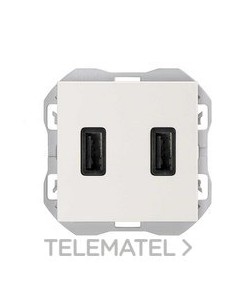 CAR.SIMON 270 USB DBL.3,1A TIPO A+A SMAT