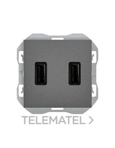 CAR.SIMON 270 USB DBL.2,1A TIPO A+A TIT