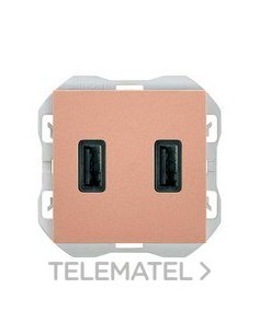 CAR.SIMON 270 USB DBL.2,1A TIPO A+A Cu