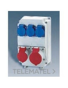 CJ.COMB.SIMON 17 2P+TT 16A 230V 3P+TT