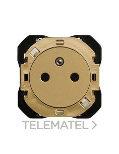 BASE DE ENCHUFE CLEAN FRANCESA ORO