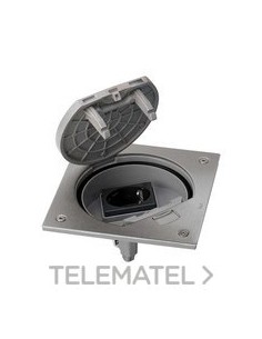 U.PORTMEC.ETCA.SIMON K45 BA.SCHUKO INOX