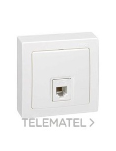 TOMA TELÉFONO SIMON 73 LOFT RJ-12 BLANCO