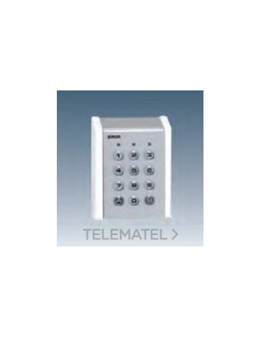 TECLADO SIMON 89 P/SIST.CTROL.ACCESO RED