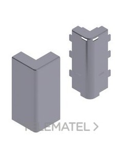 ANGULO EXTERIOR 16x100 U24X PVC ALUMINIO