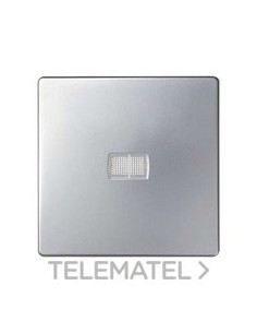 TECLA SIMON 82 CON VISOR NEUTRO ALUMINIO