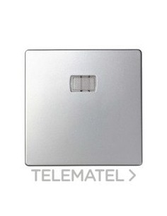 TECLA PULSADOR NEUTRAL SIMON 82 ALUMINIO