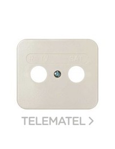 TAPA TOMA SIMON 75 R-TV+SATÉLITE MARFIL