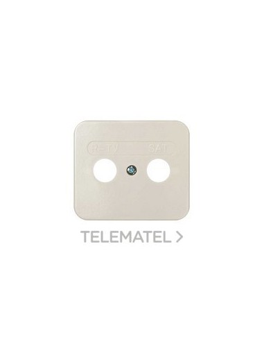 TAPA TOMA SIMON 75 R-TV+SATÉLITE MARFIL