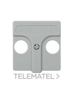 TAPA TOMA SEÑAL R-TV SIMON 27 GRIS