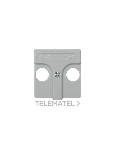 TAPA TOMA SEÑAL R-TV SIMON 27 GRIS