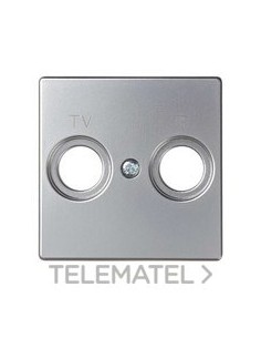 TAPA SIMON 82 TOMA R-TV ALUMINIO