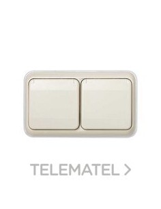 TAPA SIMON 44 MO.EMP.2 EL.IP54 BG