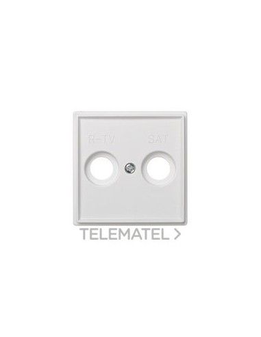 TAPA SIMON 27 SCUDO P/T.R-TV/SAT BL