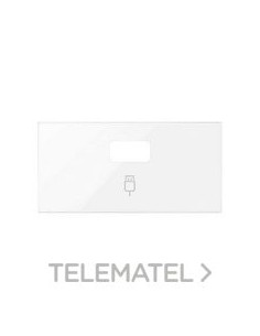 TAPA SIMON 100 P/CTR.USB BL BRILL.