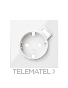 TP.SIMON 100 BA.SCHUKO CAR.USB BL BRILL.