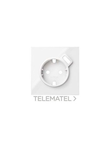 TP.SIMON 100 BA.SCHUKO CAR.USB BL BRILL.