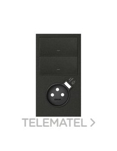 TAPA SIMON 100 P/BA.FRAN.CAR.USB BLM.