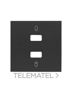 TAPA SIMON 100 P/2 CTR.USB 2 MOD.NG MT