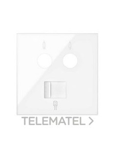 TP.SIMON 100 2 MOD.T.R-TV+SAT RJ45 BL