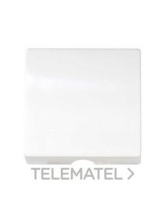 TAPA SALIDA CABLES SIMON 82 BLANCO MATE