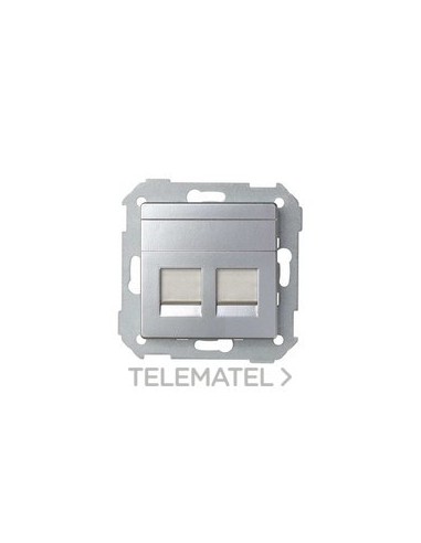 TP.INFORM.UNV.SIMON 82 2 CTR.RJ45 Al MT