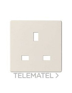 TAPA ENCHUFE BRITÁNICA SIMON 82 MARFIL