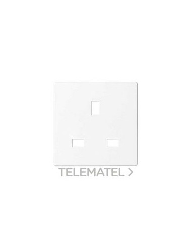 TAPA ENCHUFE BRITÁNICA SIMON 82 BLANCO