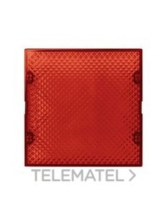 TAPA DIFUSOR SIMON 28 ROJO NEGRO