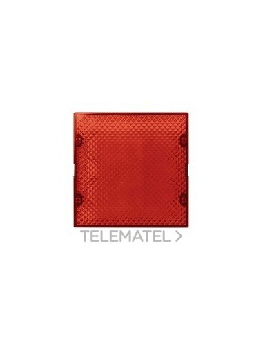 TAPA DIFUSOR SIMON 28 ROJO NEGRO