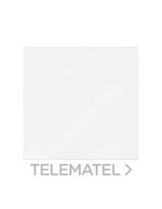 TAPA CIEGA SIMON 100 DOBLE BLANCO MATE