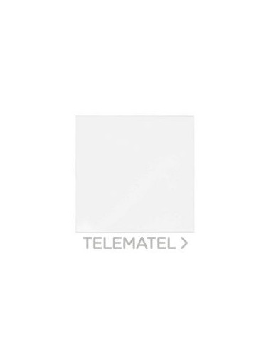 TAPA CIEGA SIMON 100 DOBLE BLANCO MATE