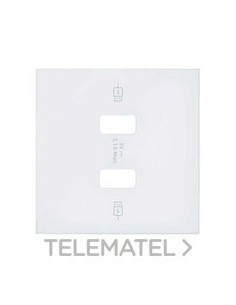 TAPA CAR.USB SIMON 100 DBL.BLM.