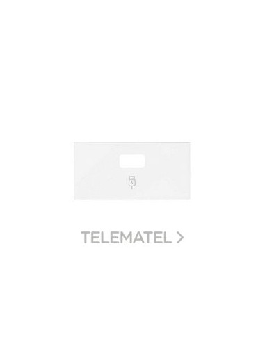 TAPA CAR.USB SIMON 100 1 BOCA BLM.