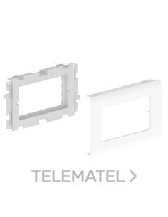 ADAPTADOR 93 4 MOD.UNICA 80 U24X PVC BN