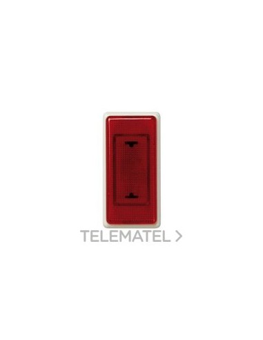 SEÑALIZADOR SIMON 27 ROJO MARFIL