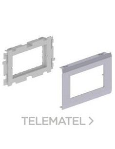 ADAPTADOR 4 MOD.MOSAIC 80 U24X PVC Al