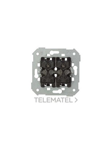 PULSADOR SIMON 75 DBL.LUMIN.AZ 10A