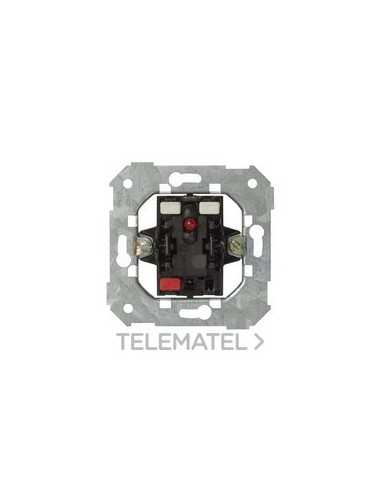 PULSADOR SIMON 75 CON LUMINOSO VERDE