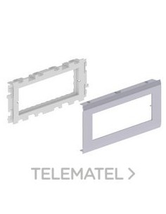 ADAPTADOR 6 MOD.MOSAIC 80 U24X PVC Al