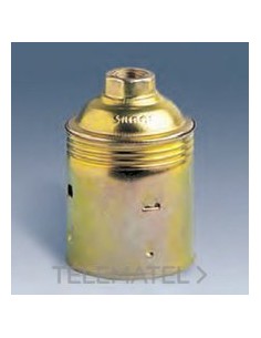 PORTALÁMPARAS NORMAL E-27 EN LATÓN