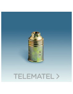 PORTALÁMPARAS MIGNON M10 E-14 LATÓN